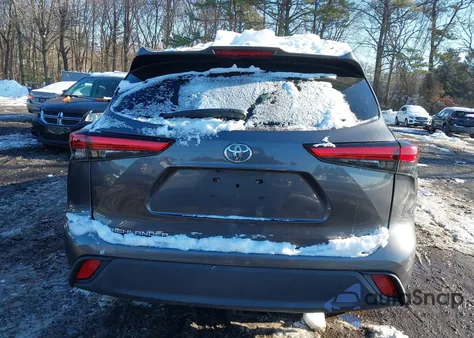 2021 Toyota Highlander Xle из США, поврежденный, VIN 5TDGZRBH5MS084959